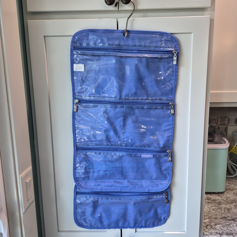Baggallini Blue Travel Jewelry Holder